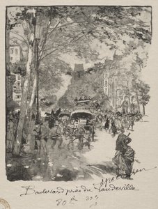 Boulevard poblíž Vaudeville