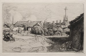 Kalvárie, St. Jean-de-Mont od Auguste Louis Lepère