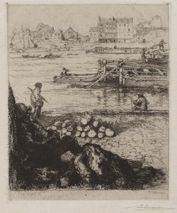 Longshoreman: Quai de la Gare od Auguste Louis Lepère