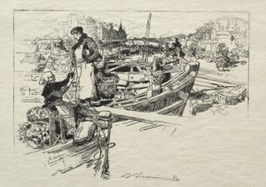 Apple Market, č. 1 od Auguste Louis Lepère