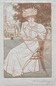 Pařížský almanach, 1897: Léto od Auguste Louis Lepère