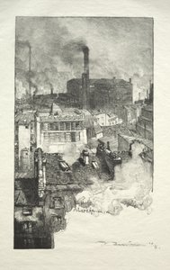 Oblast gobelínů od Auguste Louis Lepère
