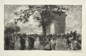 Návrat dřeva od Auguste Louis Lepère