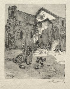 St. Julian Chudý: Portál od Auguste Louis Lepère