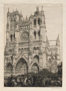 Katedrála v Amiens, Den inventáře, 1887. od Auguste Louis Lepère