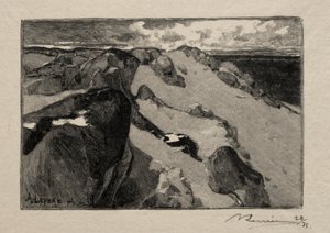 Arbonne, Gros Sablon. od Auguste Louis Lepère