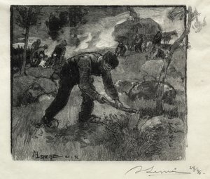 Heather bagry od Auguste Louis Lepère
