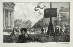 Roh Royal Street od Auguste Louis Lepère