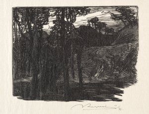 Večer od Auguste Louis Lepère