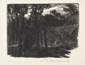 Večer. od Auguste Louis Lepère