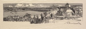 Fontainebleau Forest: Údolí Solle La Forêt de Fontainebleau: La Vallée de la Solle, 1890. od Auguste Louis Lepère