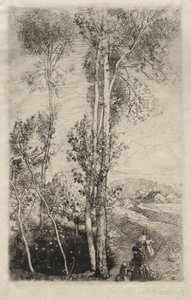 La Petite Mare, 1908. od Auguste Louis Lepère