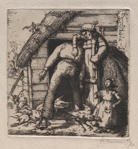 Kurník chytá největší od Auguste Louis Lepère