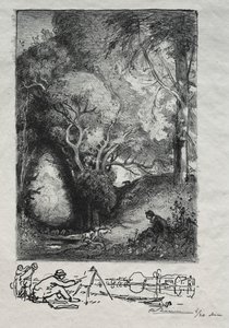 La Ravine en juin, 1913. od Auguste Louis Lepère