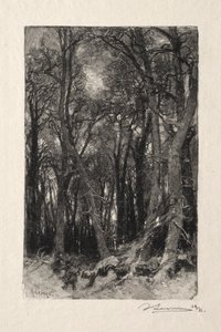 Le Bas-Breau od Auguste Louis Lepère