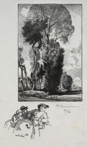 Bocage od Auguste Louis Lepère