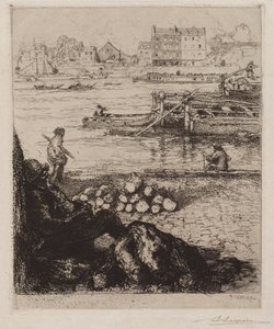 Longshoreman: Quai de la Gare od Auguste Louis Lepère