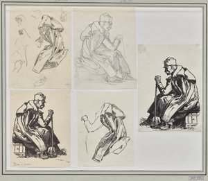 Srbský král Petr od Auguste Louis Lepère