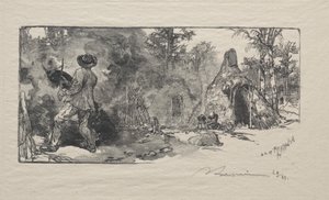 Charbonnieres od Auguste Louis Lepère