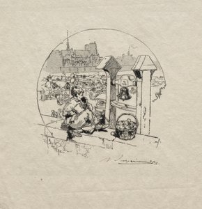 Apple Market, č. 2. od Auguste Louis Lepère