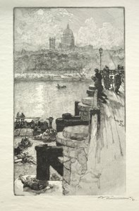 Montagne Ste. Genevieve. od Auguste Louis Lepère