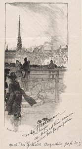 Quai des Grands Augustins od Auguste Louis Lepère