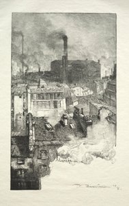 Oblast gobelínů od Auguste Louis Lepère
