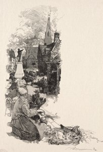 Socha velkého muže. od Auguste Louis Lepère