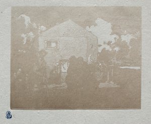 Žebráci v posledním domě, 1905. od Auguste Louis Lepère
