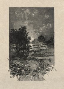 Festival pro oběti povinnosti, 1884. od Auguste Louis Lepère