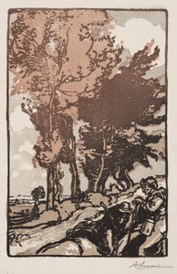 Místo odpočinku od Auguste Louis Lepère