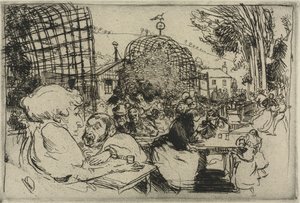 Dva hrbáči, 1893. od Auguste Louis Lepère
