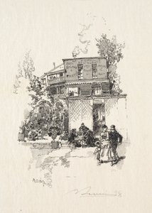 Guinguette. od Auguste Louis Lepère