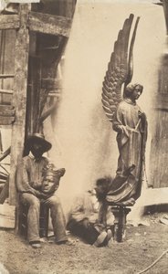 [Anděl umučení, Sainte-Chapelle, Paříž], 1853-1854.