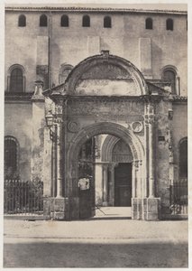 Porte Bachelier, kostel Saint-Sernin, Toulouse (Haute-Garonne)