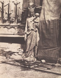 [Socha Panny a dítěte, Notre Dame, Paříž], 1853-1854.