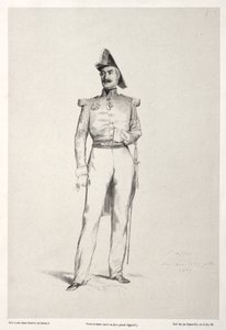 La Maréchal Baraquey dHilliers, 1859. od Auguste Raffet