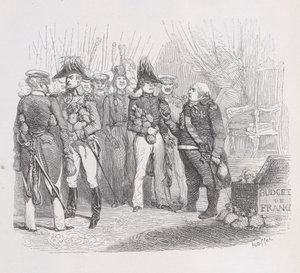 Barbarská svatá aliance z The Complete Works of Béranger, 1836.
