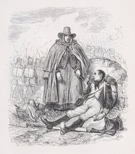 Vivandière z The Complete Works of Béranger, 1836. od Auguste Raffet