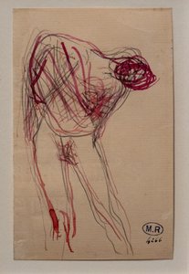 Polonahá žena nakloněná doprava od Auguste Rodin