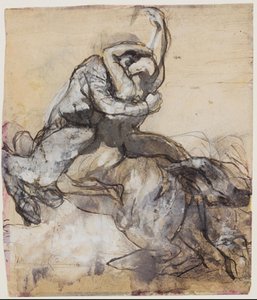 Kentaur unesl mladého muže od Auguste Rodin
