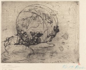 Les Amours Conduisant le Monde (Lásky ovládající svět) od Auguste Rodin