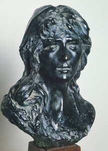 Mignon (Portrét Rose Beuret), od Auguste Rodin (1840-1917), portrét od Auguste Rodin