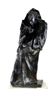 Památník Honore of Balzac Před posledním studiem. Socha Augusta Rodina (1840-1917) 1897 Paříž, Rodinovo muzeum od Auguste Rodin