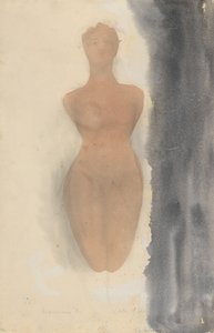 Původ řecké vázy, 1900-1910. od Auguste Rodin