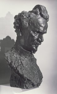 Portrétní busta Henriho Rocheforta (1830-1913), novináře a zakladatele novin 