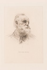 Portrét Victora Huga od Auguste Rodin