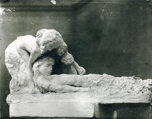 Vzkříšení básníka (sádra) od Auguste Rodin