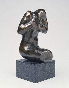 Malé sedící ženské torzo, moderní obsazení (bronz) od Auguste Rodin