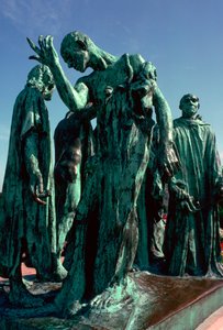 Socha měšťanů z Calais, 19. století. od Auguste Rodin